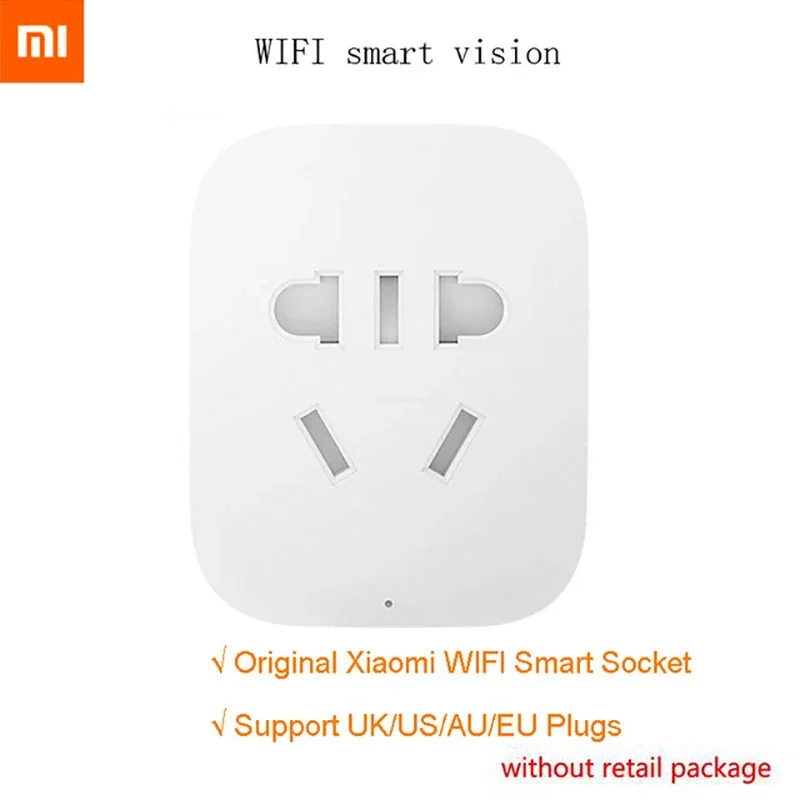 Smart Home Xiaomi Kit - Tomada Inteligente Xiaomi MIJIA Wi-Fi Sem