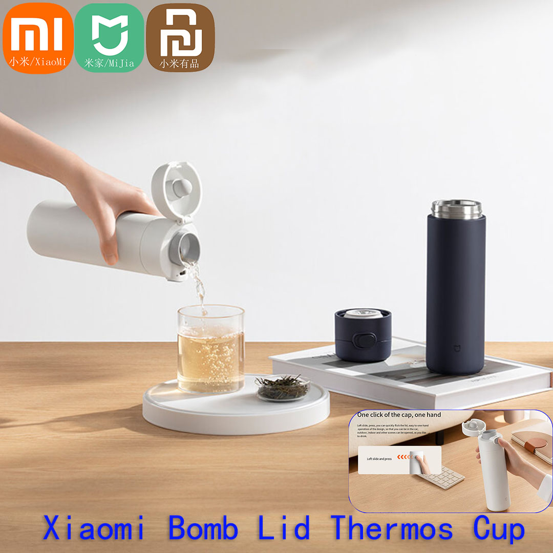 Smart Home Xiaomi Kit - Xiaomi mijia garrafa térmica inteligente copo