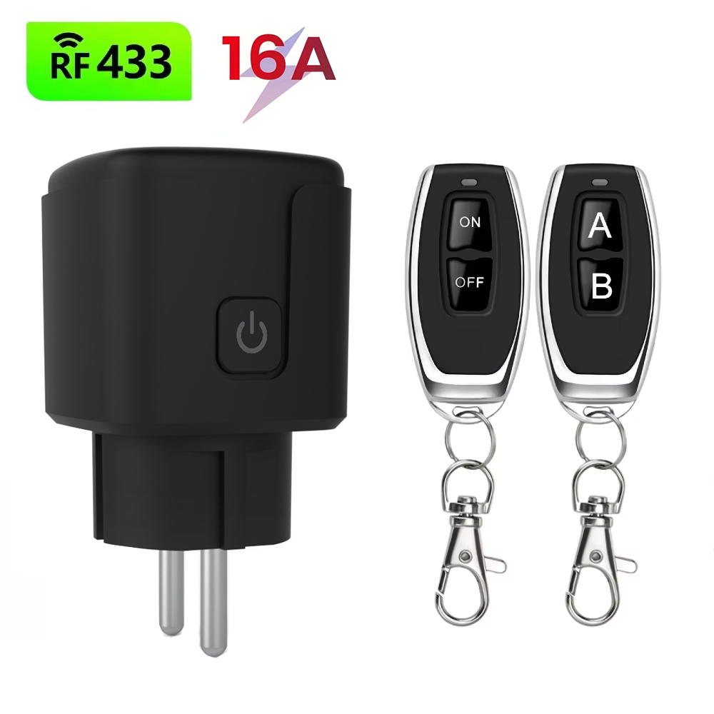 Smart Home Europe - Tomada Inteligente Sem Fio com Controle