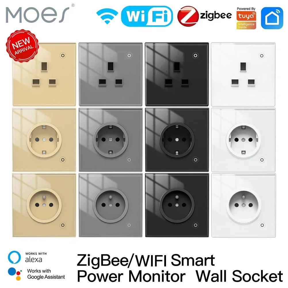 Smart Home Europe - Soquete de Parede WIFI Painel de