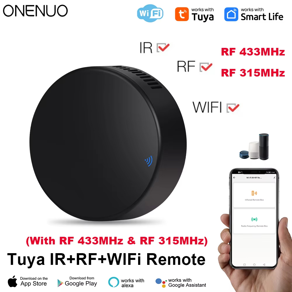 Smart Home Features - Tuya wifi rf ir controle remoto