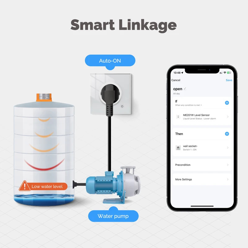 Wifi Water Sensor - Sensor de Nível de Água Inteligente