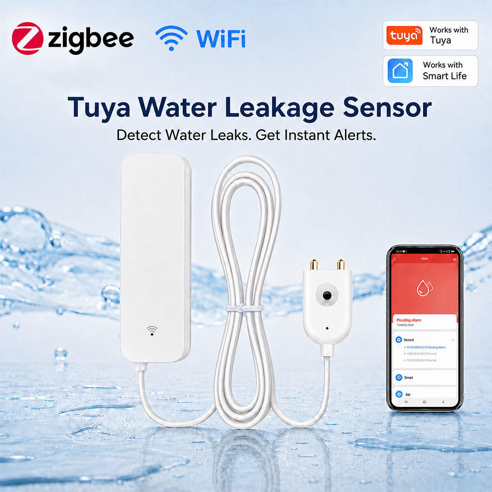 Wifi Water Sensor - Sensor de Vazamento de Água ZigBee