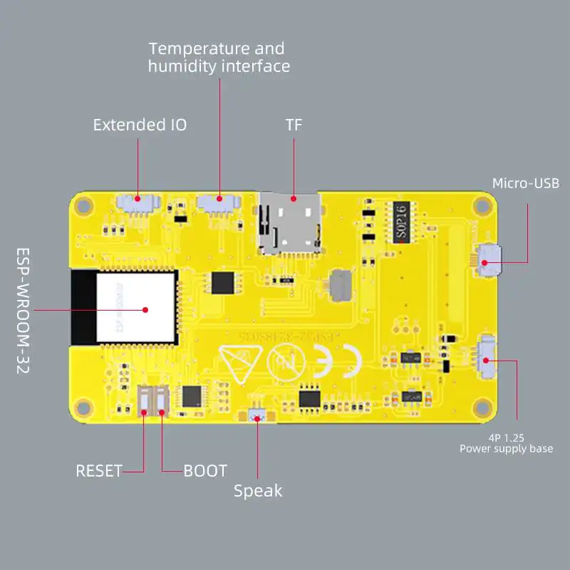Smart Home Features - Módulo de Display LCD Inteligente ESP32-3248S035