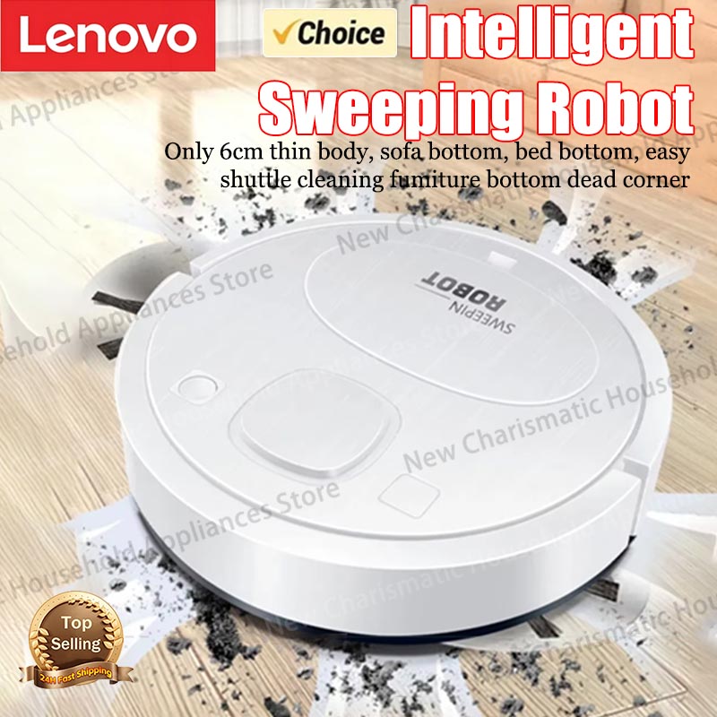 Smart Home Appliances - Novo Robô Aspirador Inteligente Lenovo: Máquina