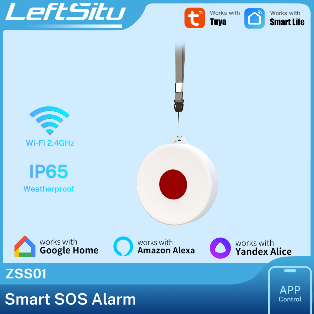 Smart Home Appliances - Botão Inteligente Tuya ZigBee IP65, Interruptor