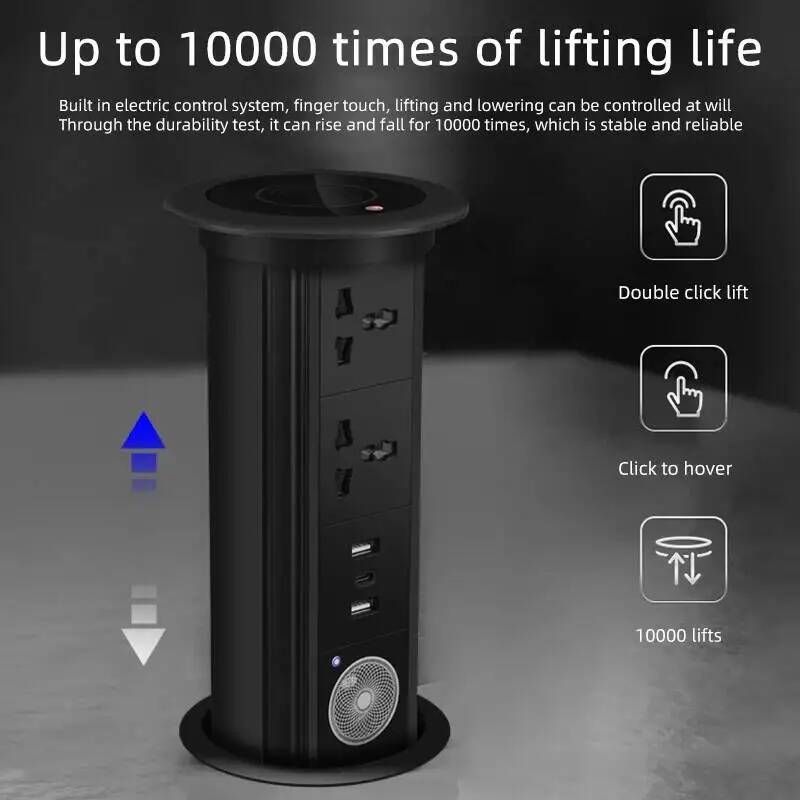 Smart Home Elements - Tomada Automática Retrátil Herepow: Adaptador Universal
