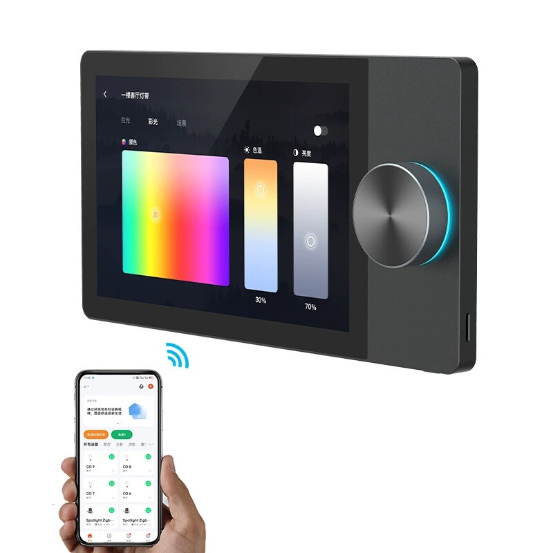 Smart Home Gateway - Tela de Controle Central Inteligente para