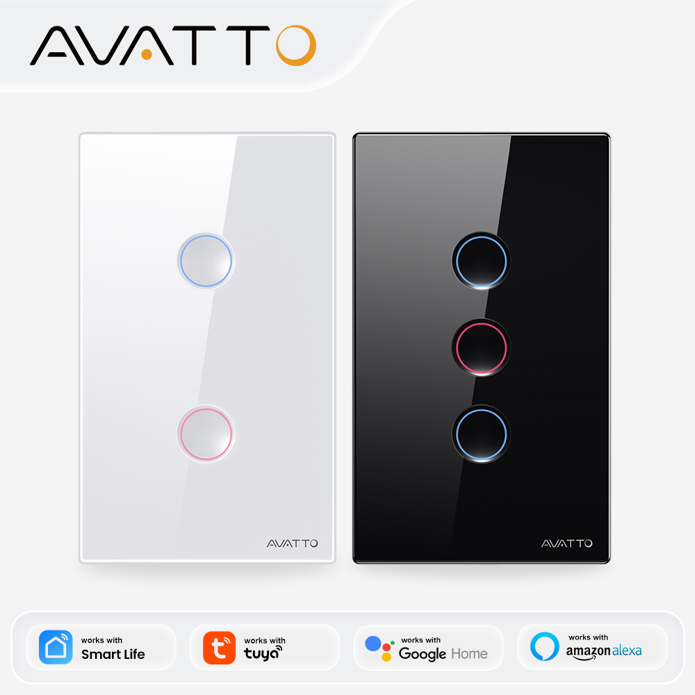 Smart Home Life - AVATTO Interruptor de Luz Inteligente ZigBee