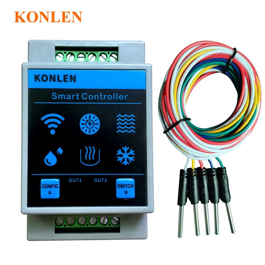 Wifi Water Sensor - KONLEN Tuya Sensor De Nível De