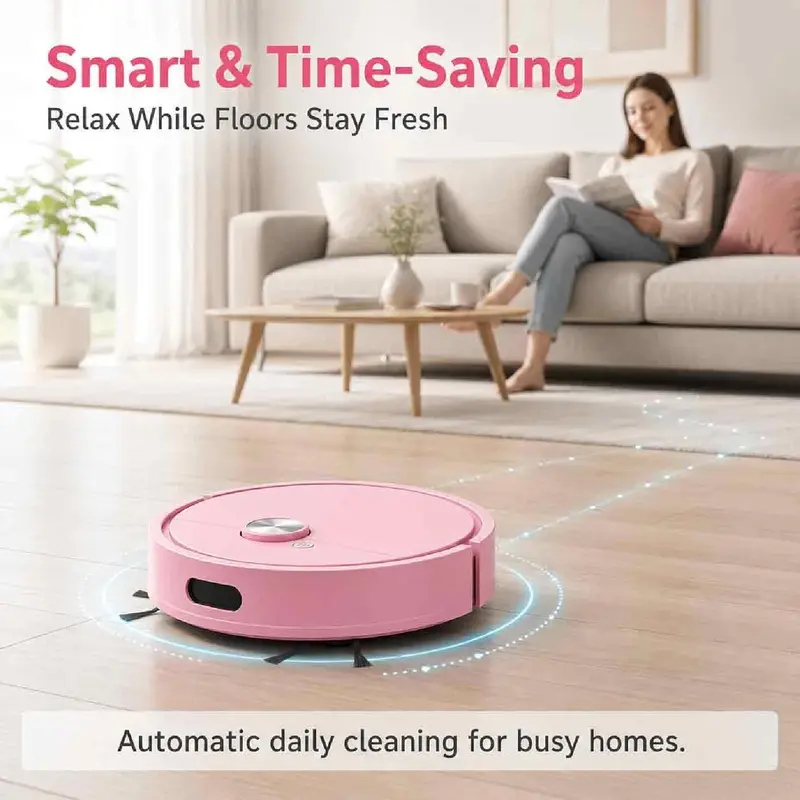 Smart Home Appliances - Robô Aspirador de Pó 3 em