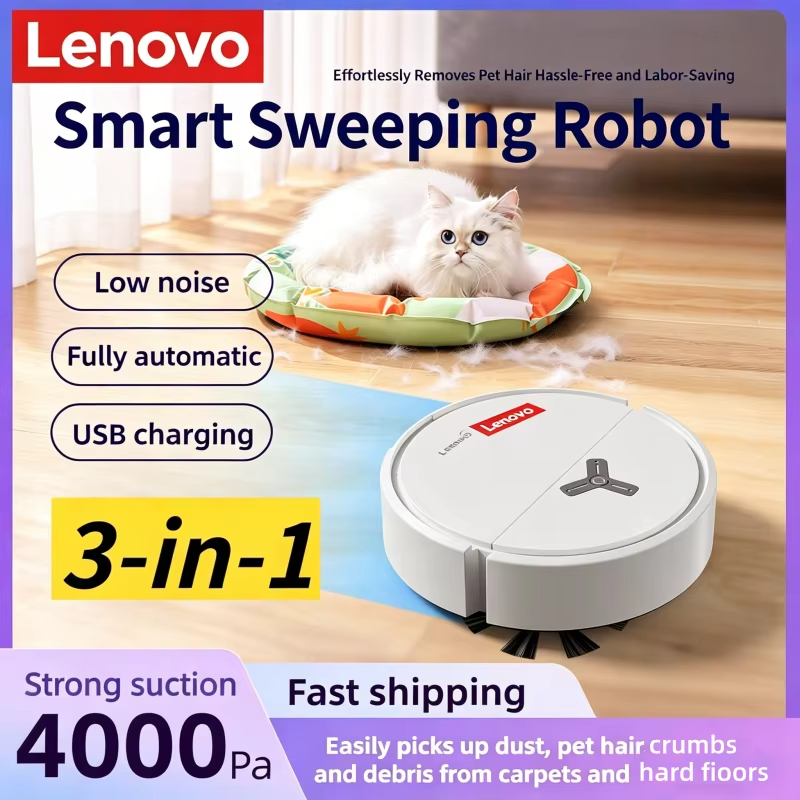 Smart Home Appliances - Robô Aspirador Inteligente 3 em 1