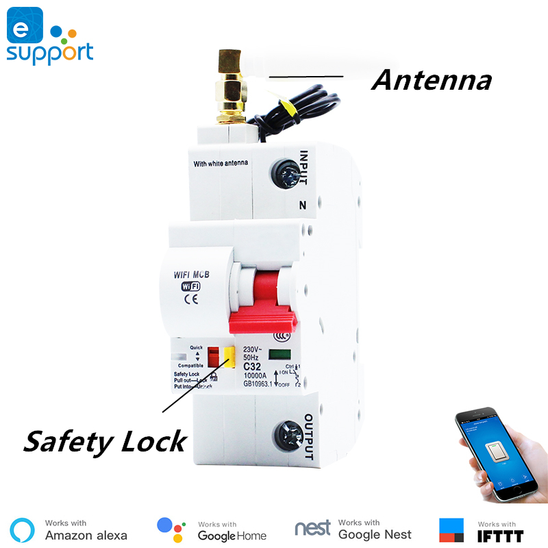 63A eWelink WiFi Smart Circuit - Smart Home Elements avaliação e preço