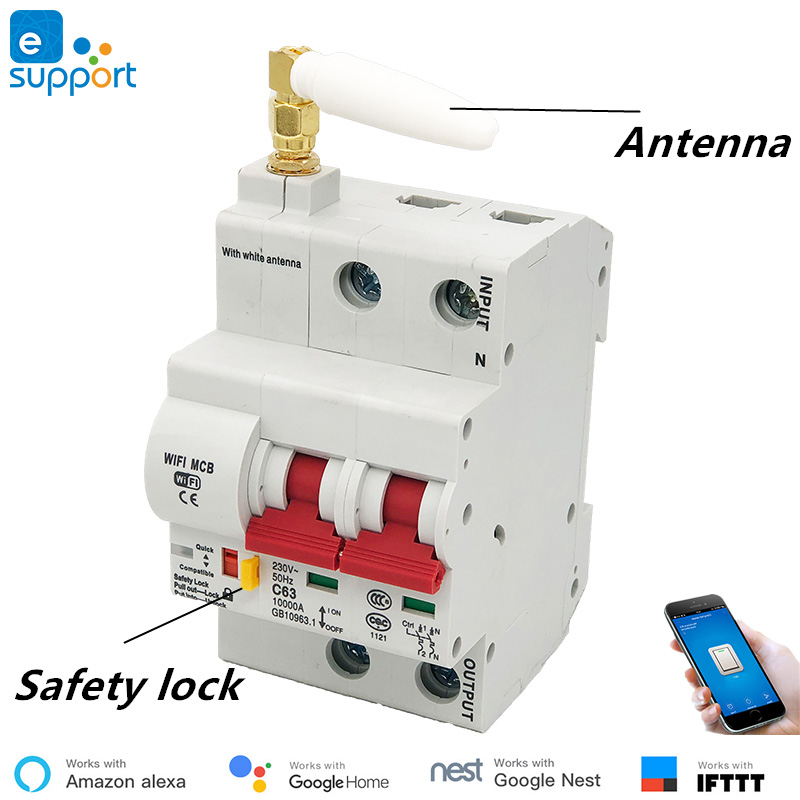 63A eWelink WiFi Smart Circuit - Smart Home Elements avaliação e preço