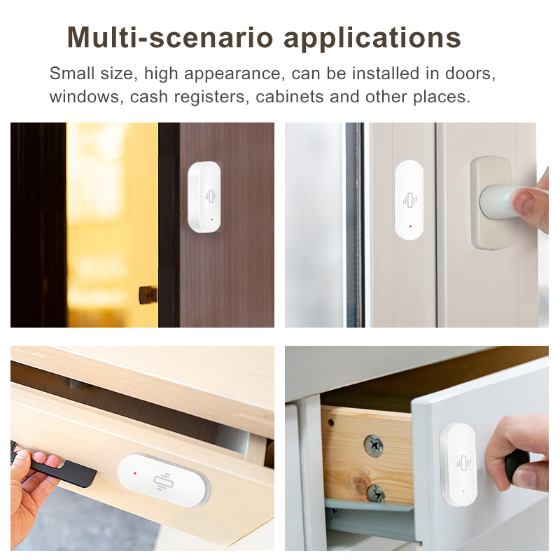 Sensor de Vibração WiFi Tuya,  - Smart Home Features avaliação e preço