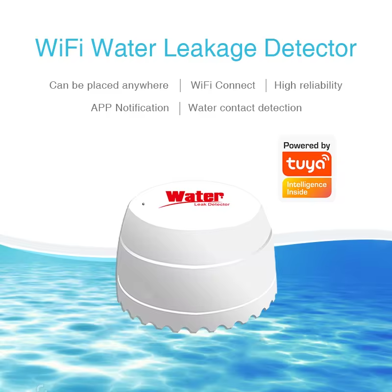 Tuya wifi detector de vazament - Wifi Water Sensor avaliação e preço
