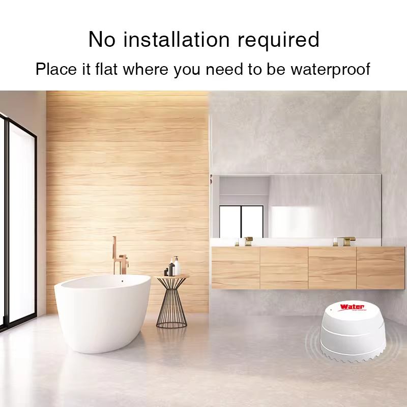 Tuya wifi detector de vazament - Wifi Water Sensor avaliação e preço