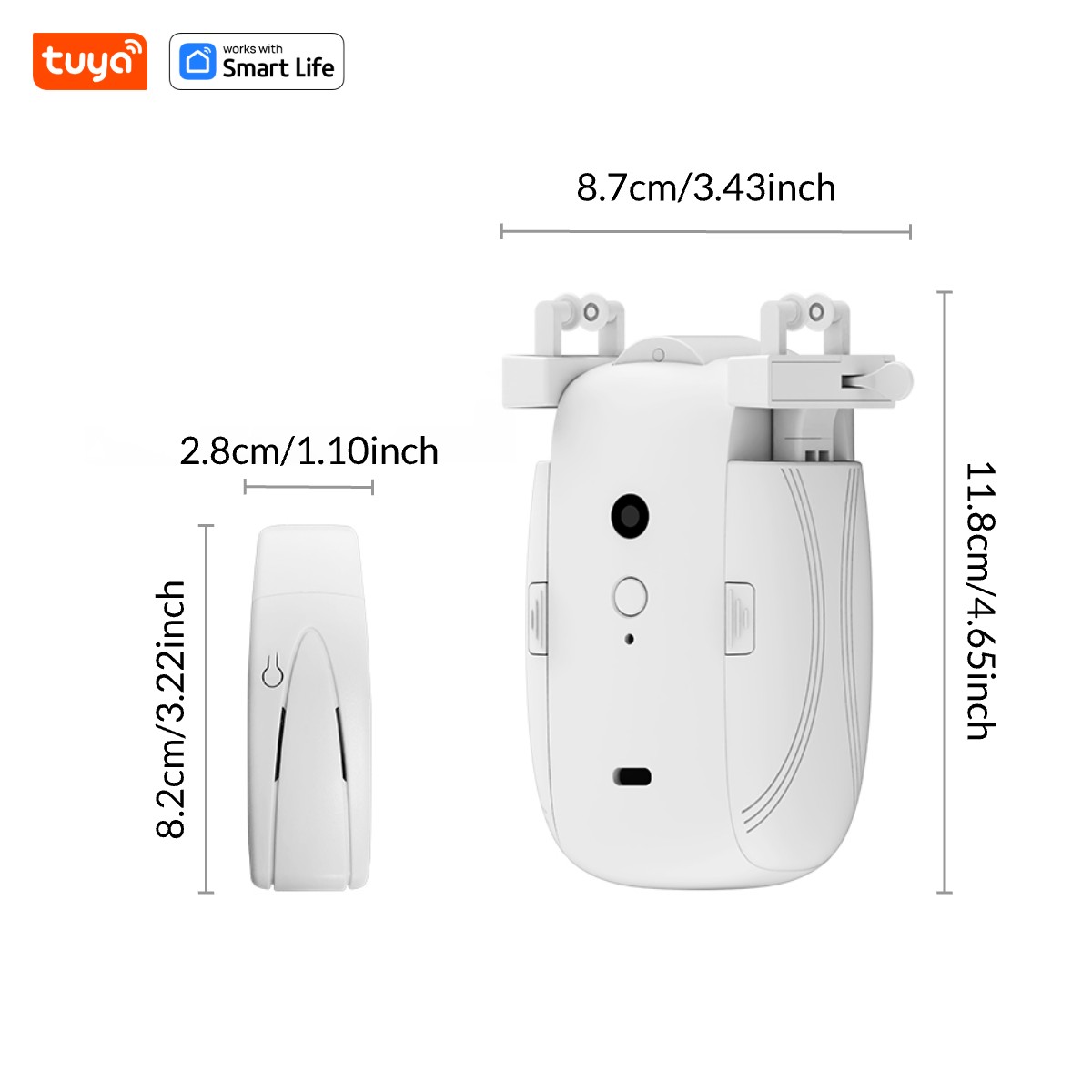Tuya Smart WiFi Curtain Robot  - Smart Home Hub Matter avaliação e preço