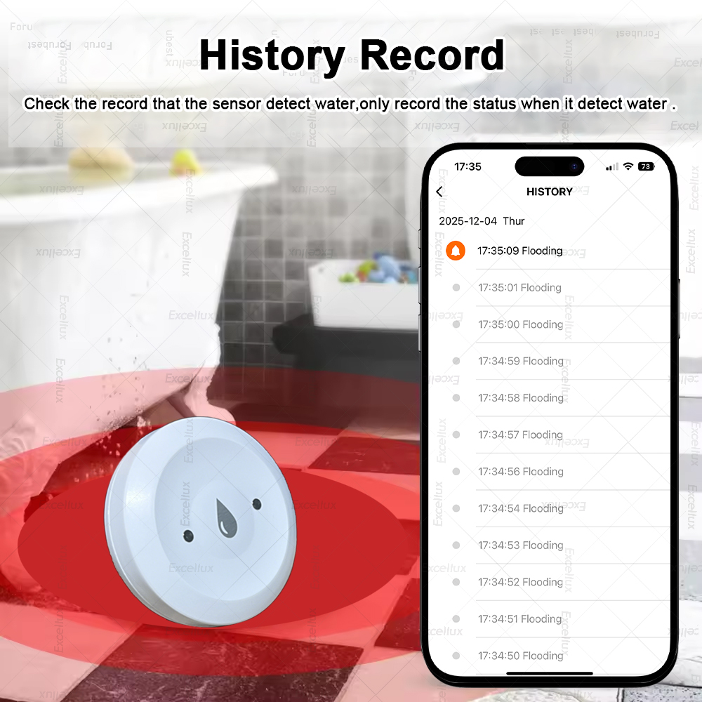 Zigbee detector de água sensor - Wifi Water Sensor avaliação e preço