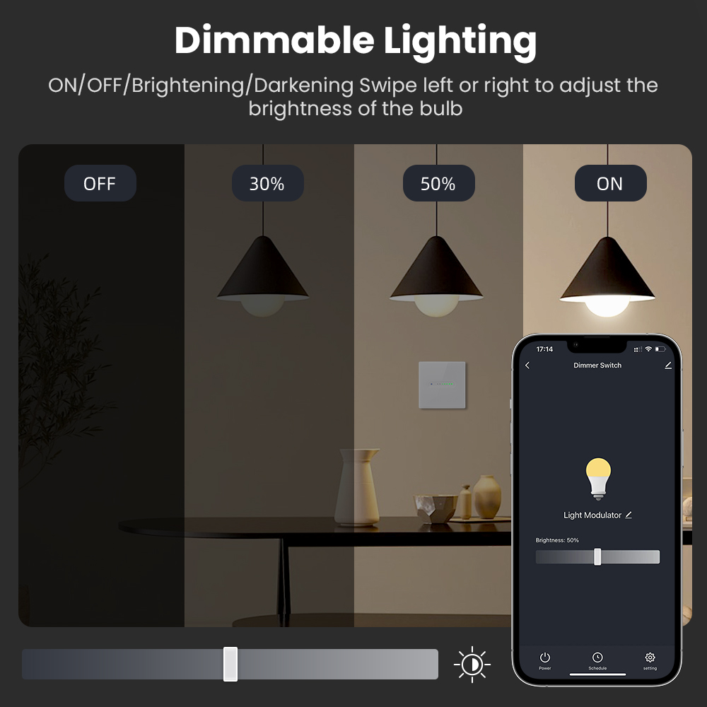AVATTO WiFi Interruptor Dimmer - Smart Home Features avaliação e preço