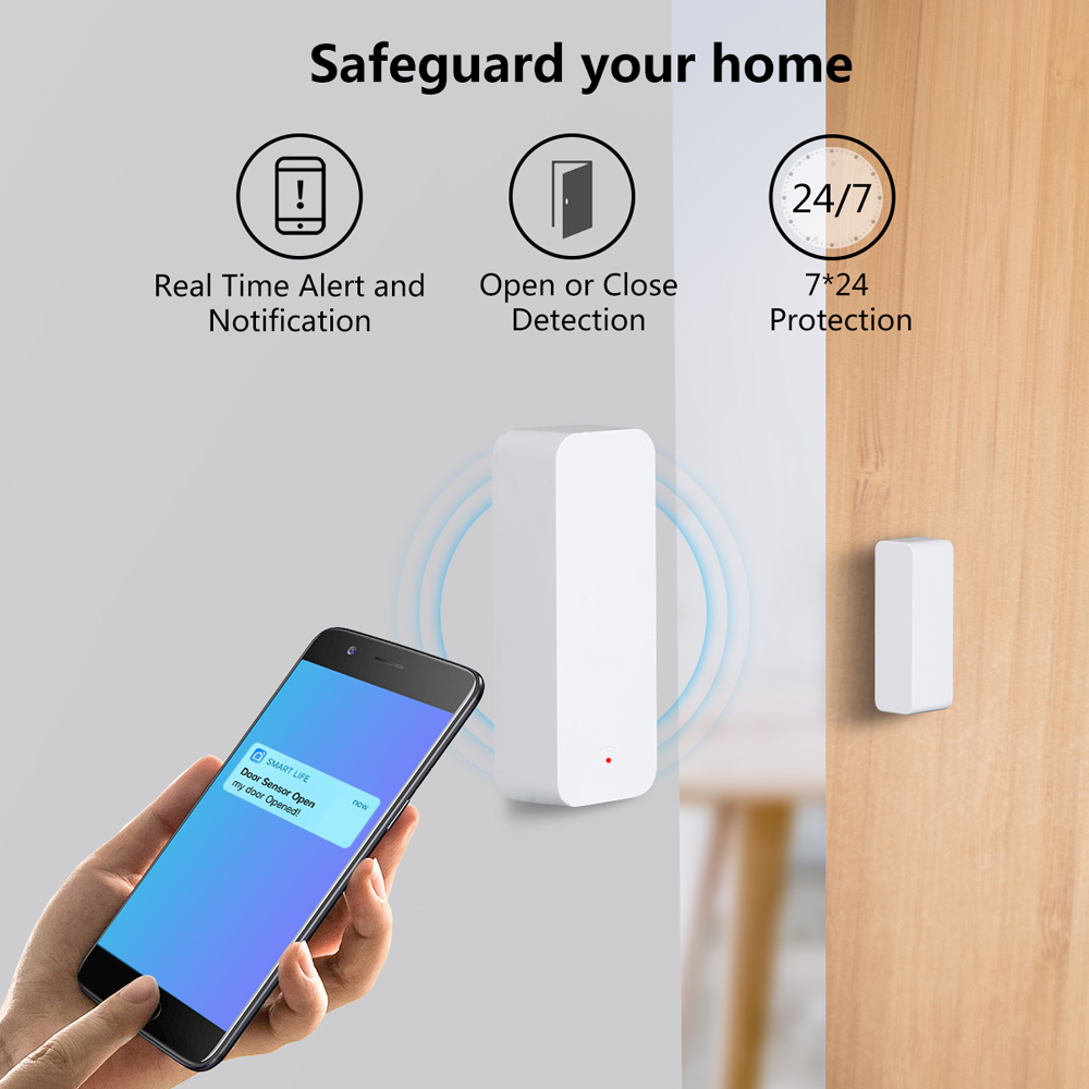 Sensor de contato para porta e - Smart Home Life avaliação e preço