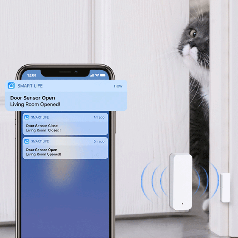 Sensor de contato para porta e - Smart Home Life avaliação e preço