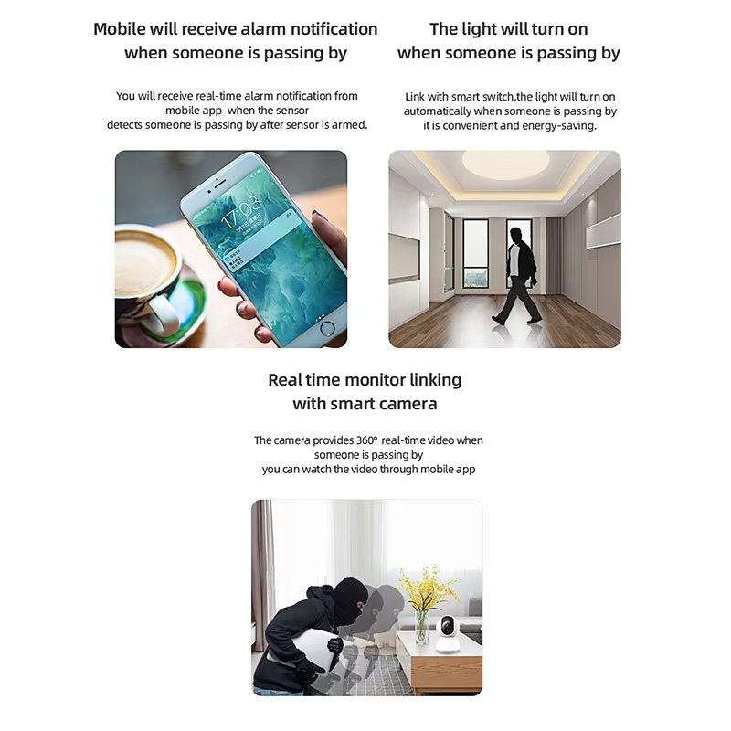 Sensor de Movimento PIR Inteli - Smart Home Features avaliação e preço