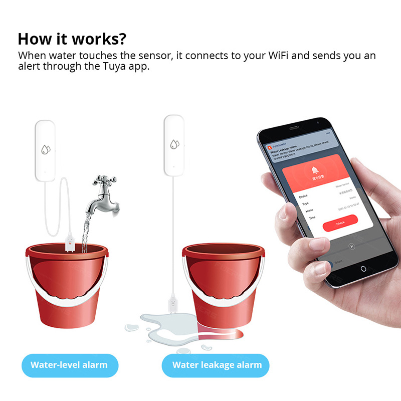 Sensor de Alarme de Vazamento  - Smart Home Green avaliação e preço