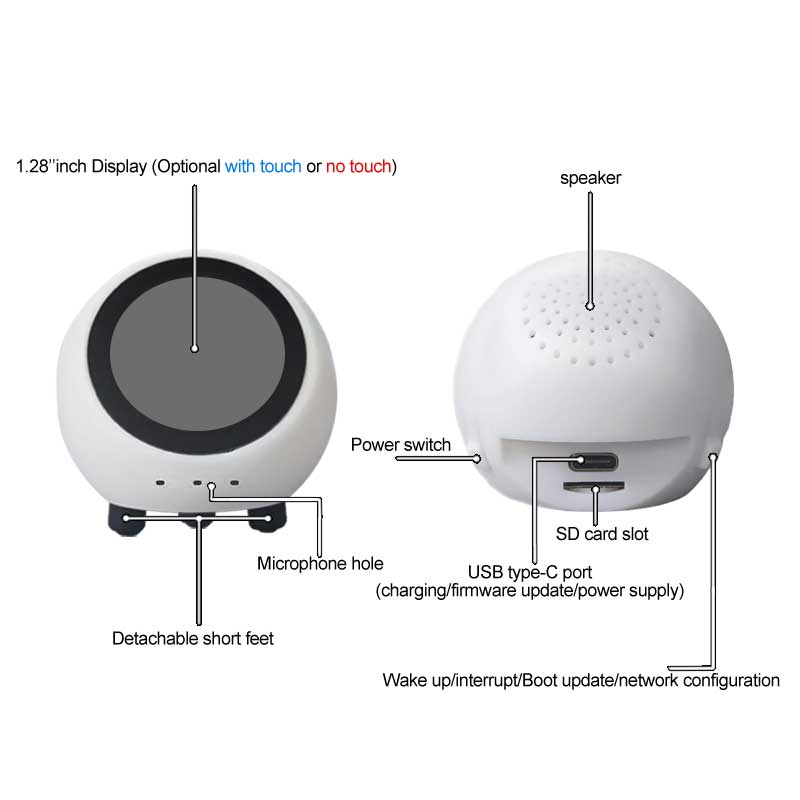 Esp32 s3 1.28 polegadas n16r8  - Smart Home Features avaliação e preço