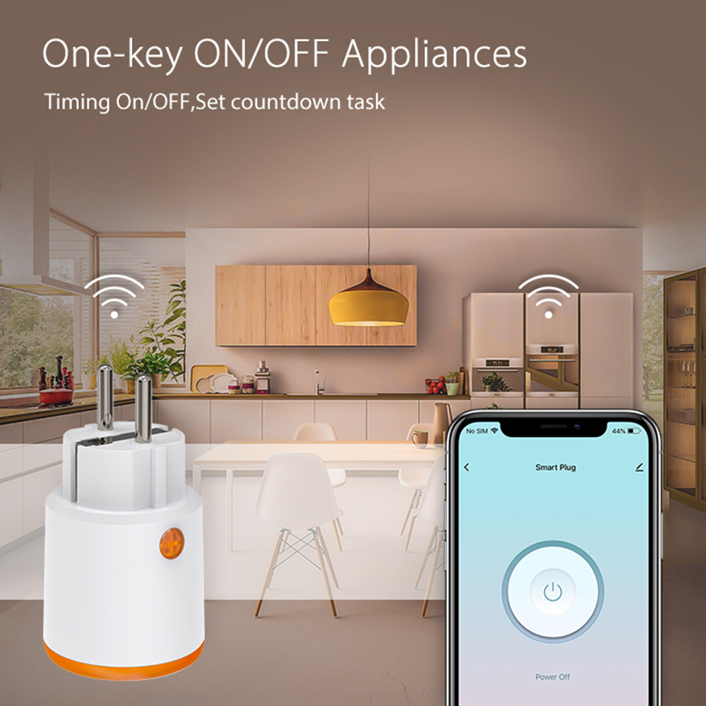 Tomada inteligente zigbee 3680 - Smart Home Europe avaliação e preço