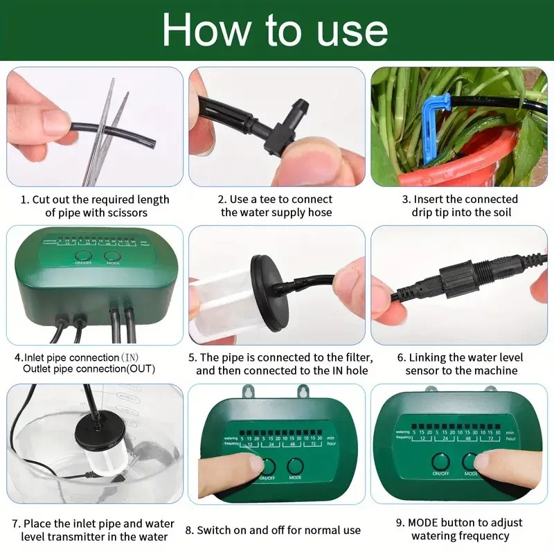 Kit de irrigação solar intelig - Smart Home Green avaliação e preço