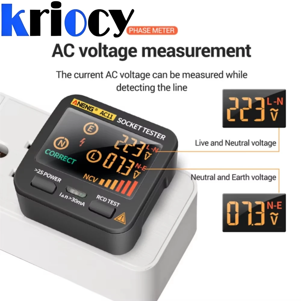 ANENG-AC11 Digital Inteligente - Smart Home Europe avaliação e preço