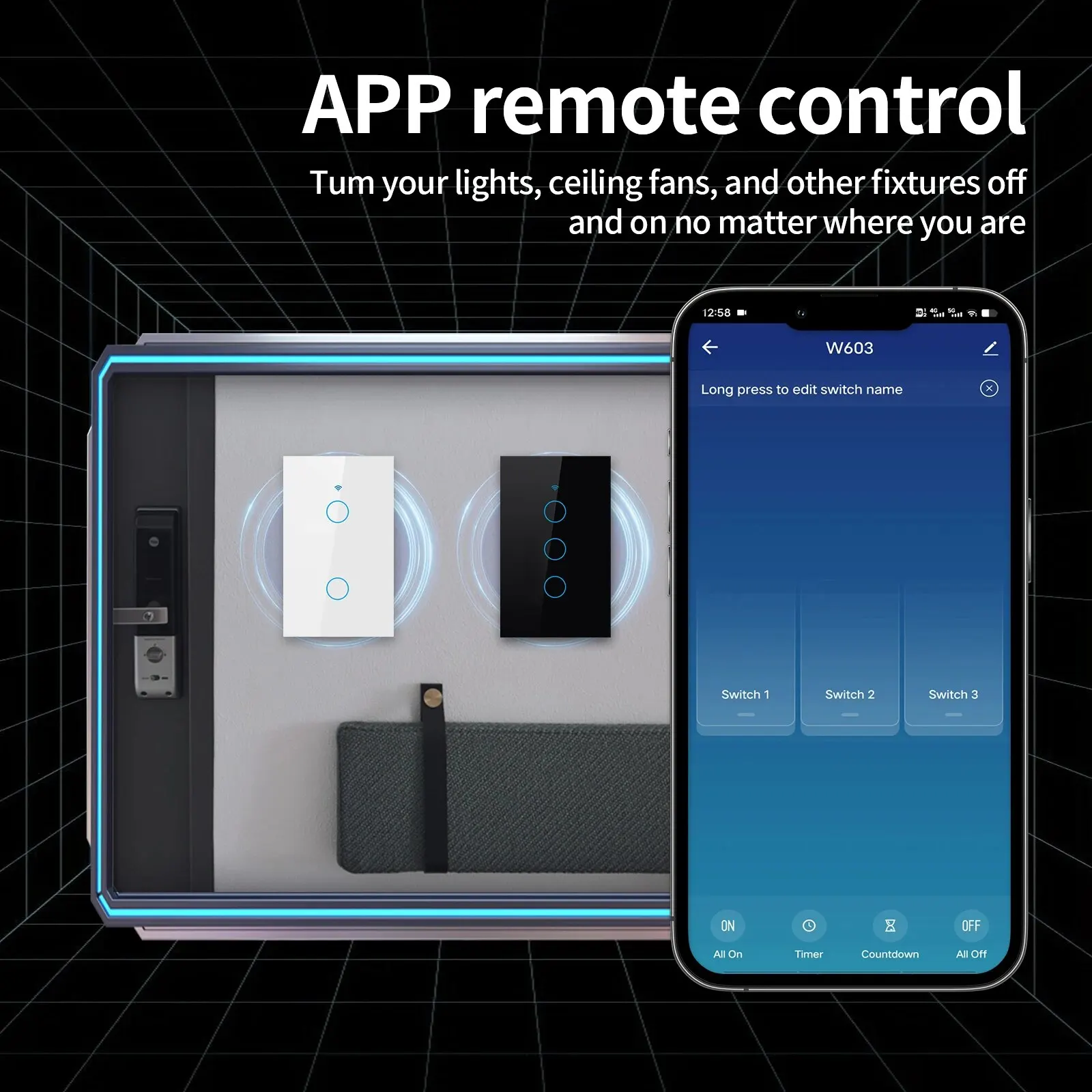 Interruptor de luz inteligente - Smart Home Life avaliação e preço