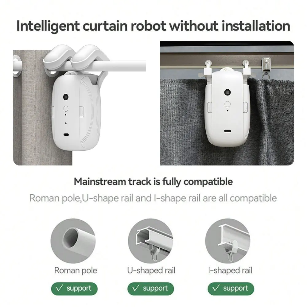Abridor de Cortinas Eletrônico - Curtain Motor avaliação e preço