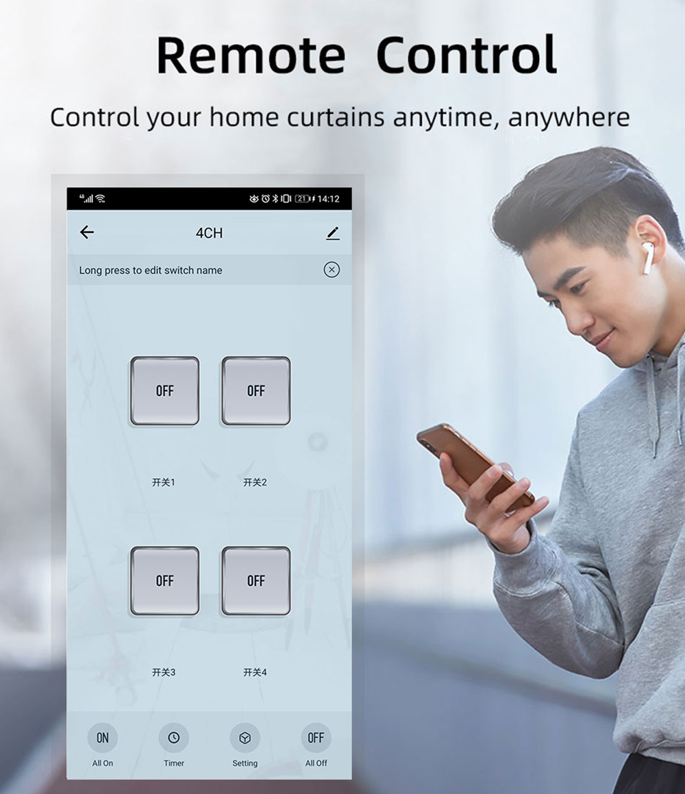 Módulo de Relé Tuya 4 Canais Z - Smart Home Gateway avaliação e preço