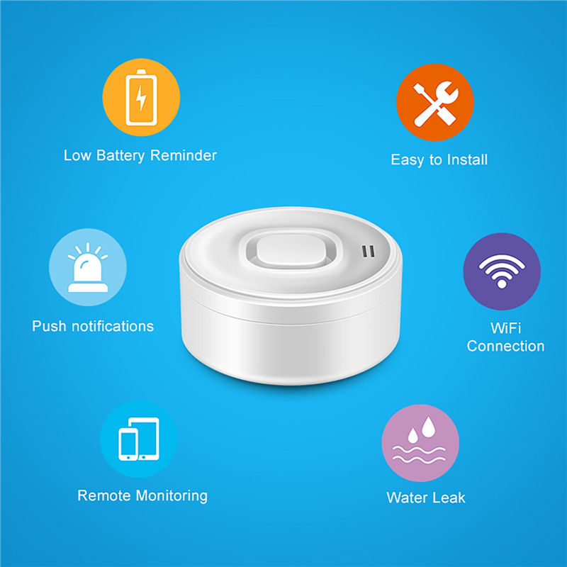 Detector inteligente de vazame - Wifi Water Sensor avaliação e preço