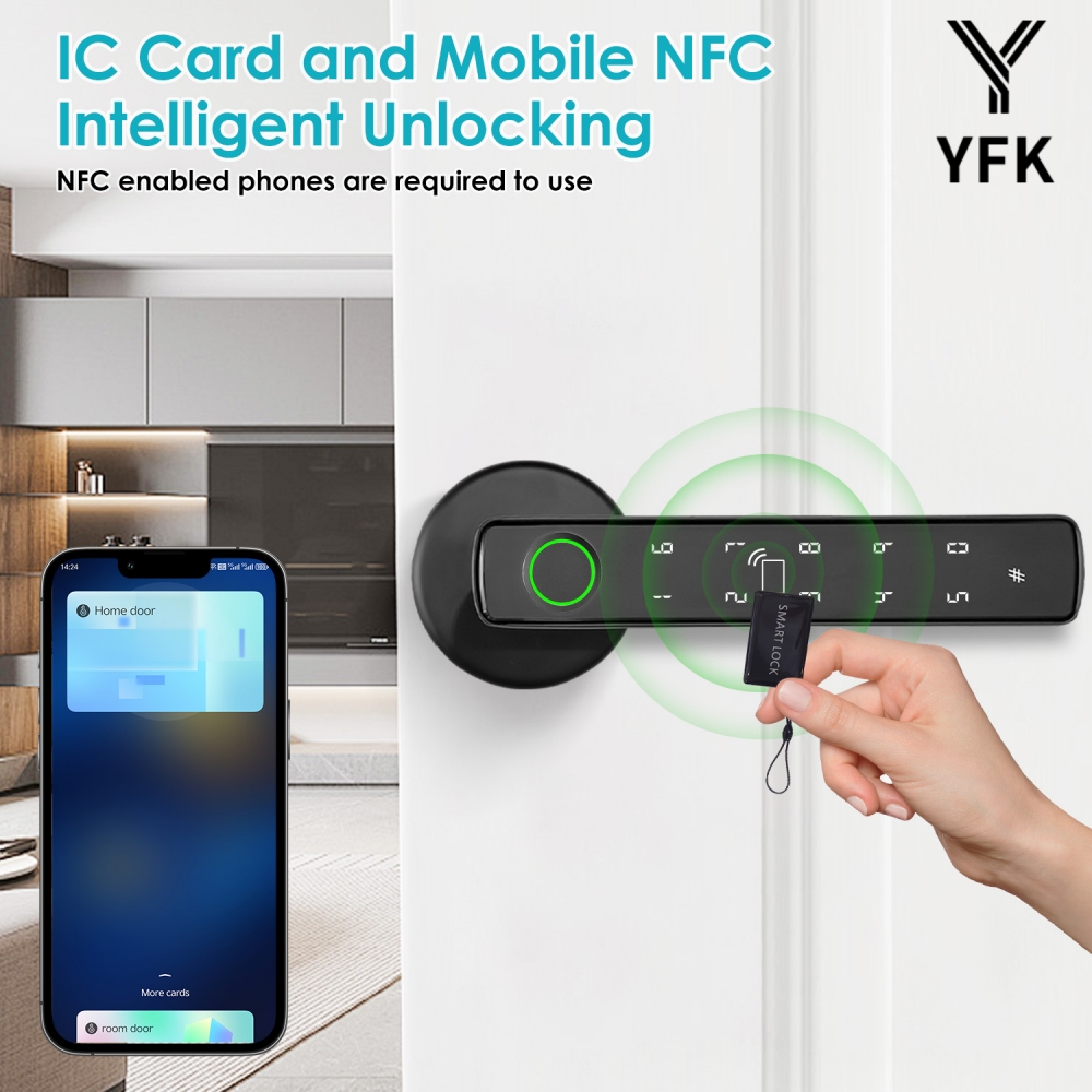 Fechadura Inteligente YFK Tuya - Smart Home Green avaliação e preço