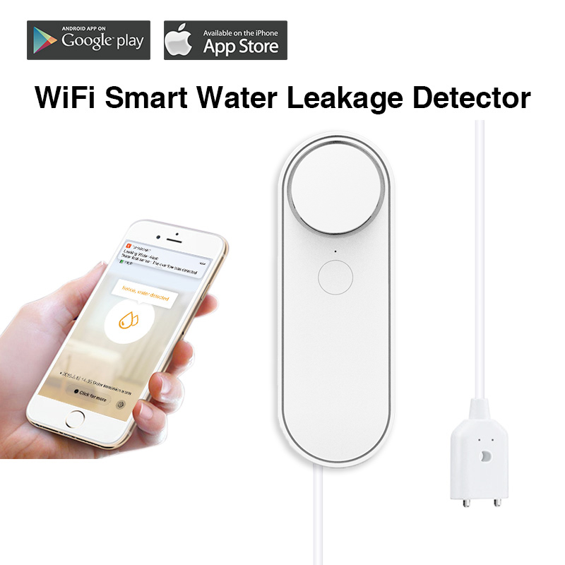 Detector de vazamento de água  - Wifi Water Sensor avaliação e preço