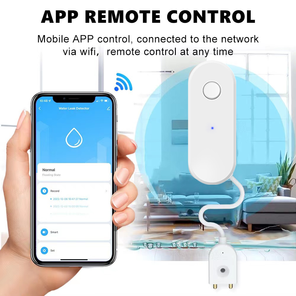 Tuya wifi inteligente sensor d - Wifi Water Sensor avaliação e preço