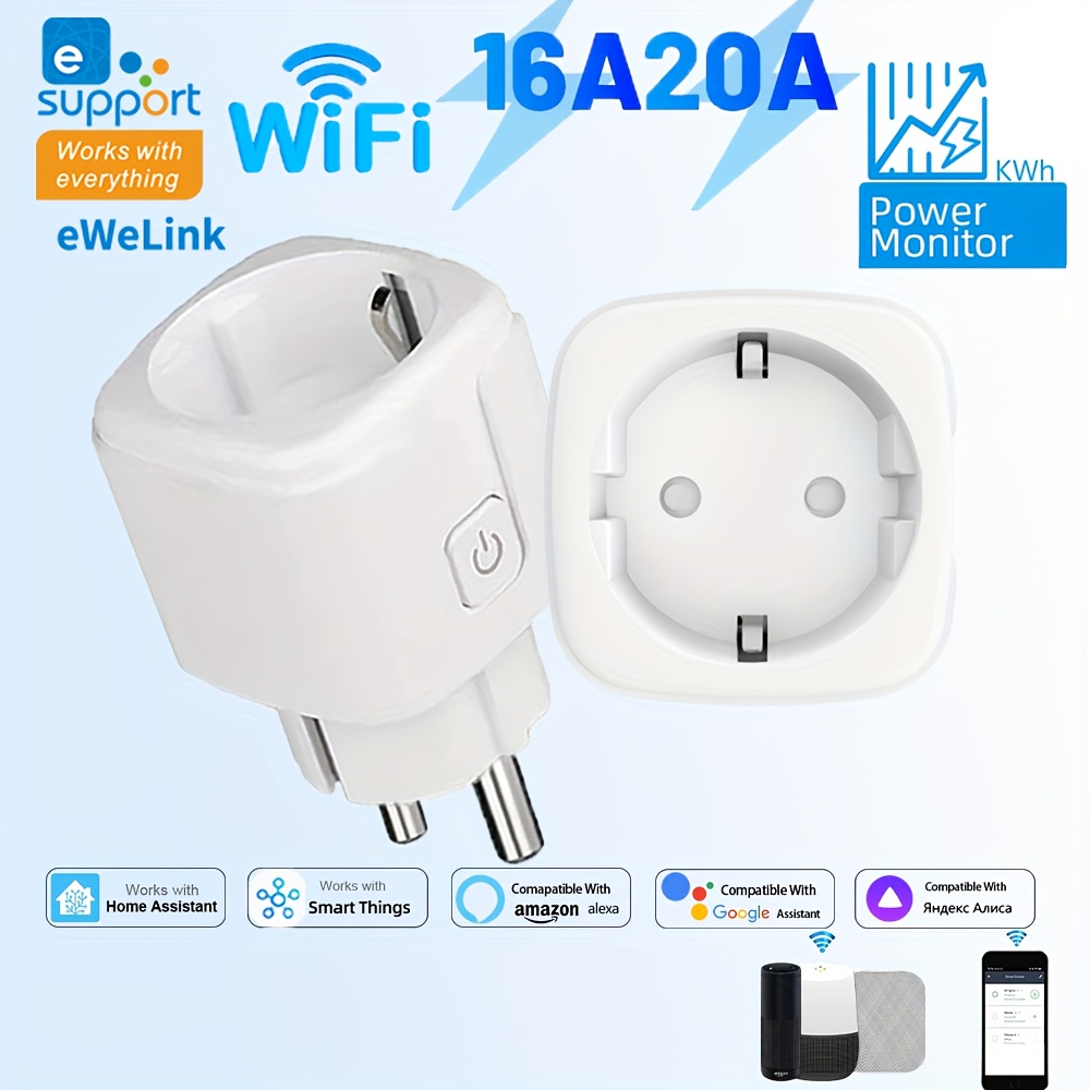 EWeLink Smart WiFi Soquete UE  - Smart Home Europe avaliação e preço