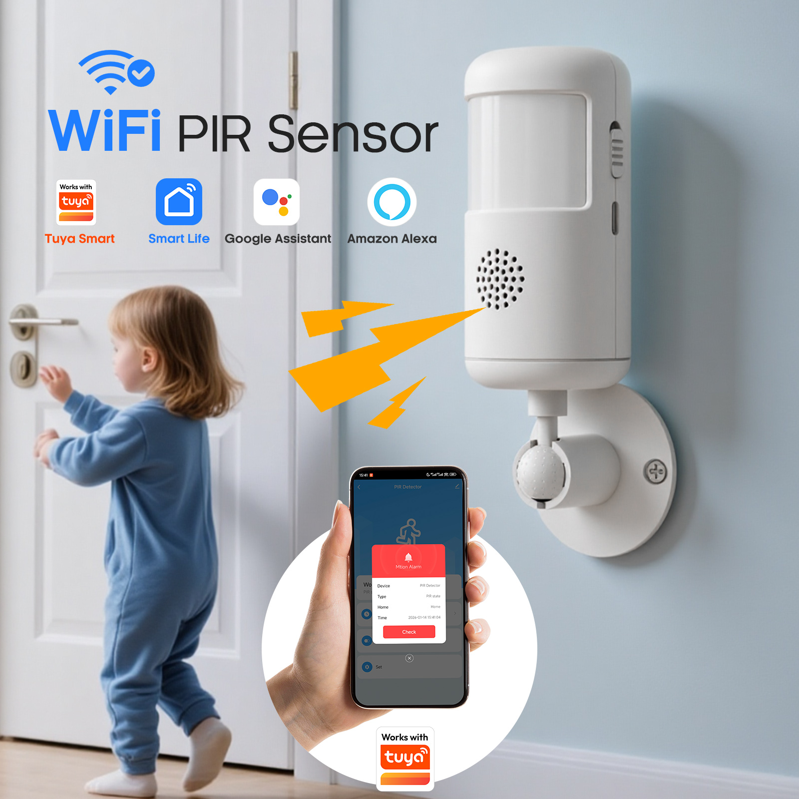 Detector infravermelho WiFi DC - Smart Home Mod avaliação e preço