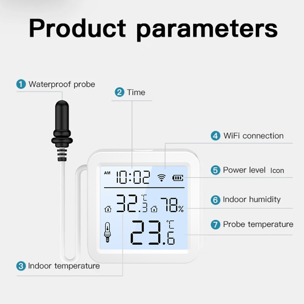 Sensor de Umidade e Temperatur - Smart Home Life avaliação e preço