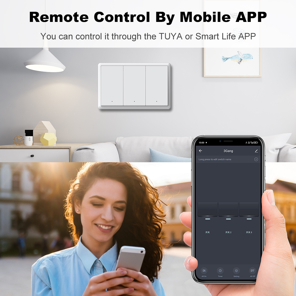 Interruptor Inteligente ZigBee - Smart Home Life avaliação e preço