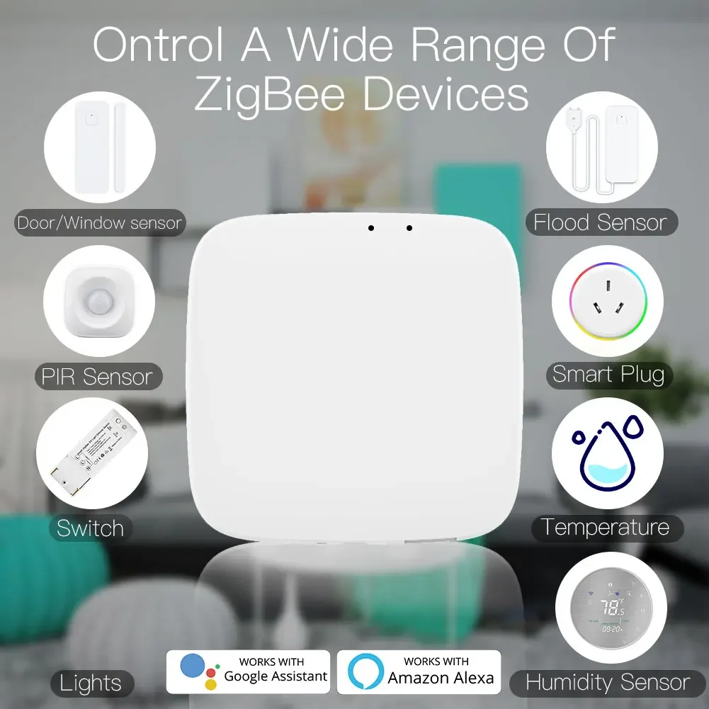 Tuya zigbee 3.0 hub de gateway - Smart Home Gateway avaliação e preço
